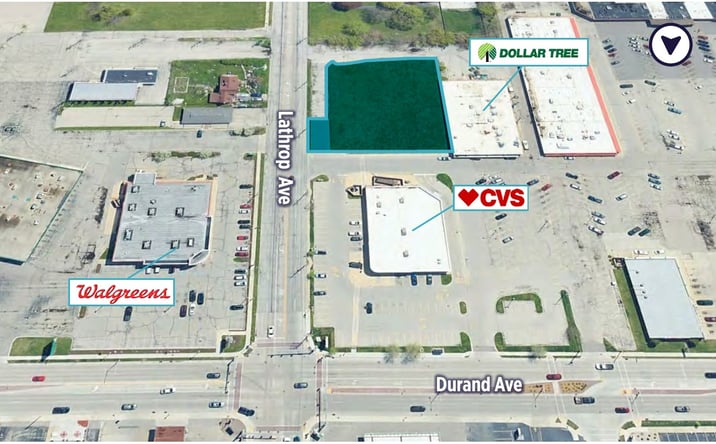 Pictures of Land property located at 3915 Durand Ave, Racine, WI 53405-4402 for sales - image #1