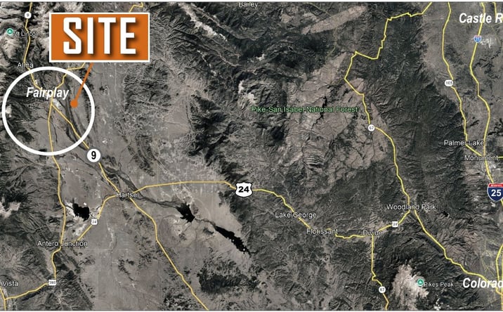 Pictures of Land property located at 3327 Redhill Road, Fairplay, CO 80440 for sales - image #1