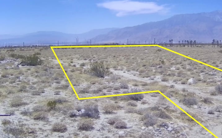 Pictures of Land property located at Scenic Drive, Desert Hot Springs, CA 92240 for sales - image #1