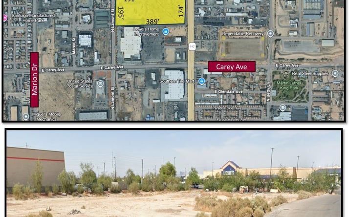 Pictures of Industrial, Land property located at Nellis and Carey, Las Vegas, NV 89115 for sales - image #1
