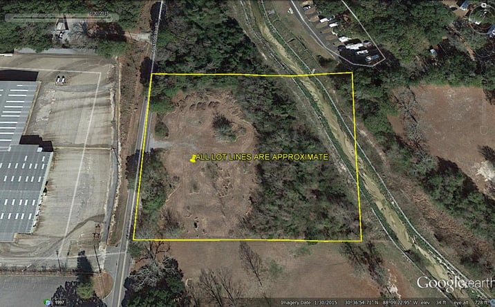 Pictures of Land property located at 3701 Demetropolis Rd, Mobile, AL 36693 for sales - image #1