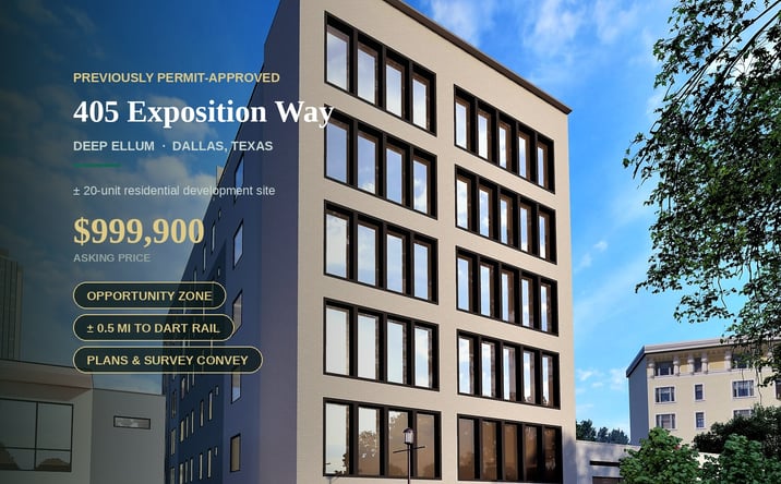 Pictures of Land property located at 405 Exposition Way, Dallas, TX 75226 for sales - image #1