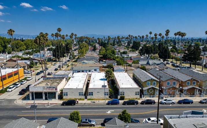 Pictures of Multifamily property located at 2417 West Vernon Avenue, Los Angeles, CA 90008 for sales - image #1