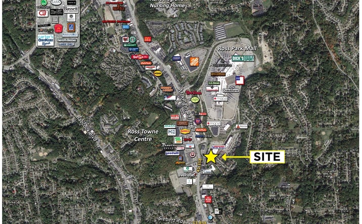 Pictures of Retail property located at 100 Cheryl Drive, Pittsburgh, PA 15237 for sales - image #1
