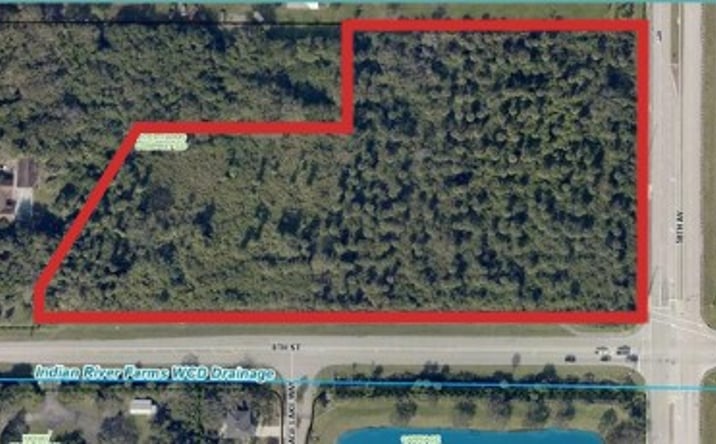 Pictures of Land property located at 5992 EIGHTH ST, VERO BEACH, FL 32966 for sales - image #1