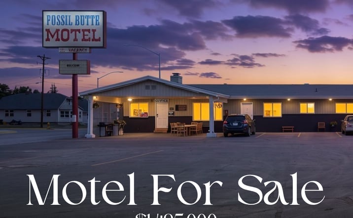 Pictures of Hospitality property located at 1424 Central Avenue, Kemmerer, WY 83101 for sales - image #1