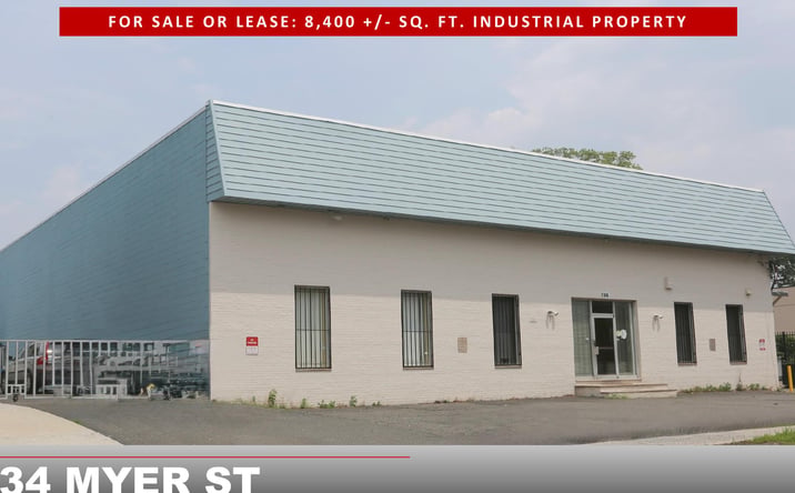 Pictures of Industrial property located at 134 Myer Street, Hackensack, NJ 07601 for sales - image #1