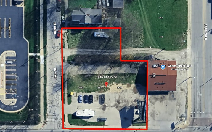 Pictures of Retail, Land property located at 1616 Cherry Street, Toledo, OH 43608 for sales - image #1