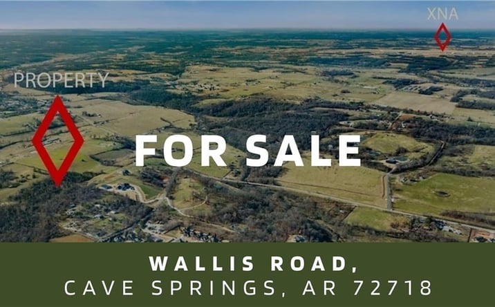 Pictures of Land property located at Wallis Road, Cave Springs, AR 72718 for sales - image #1