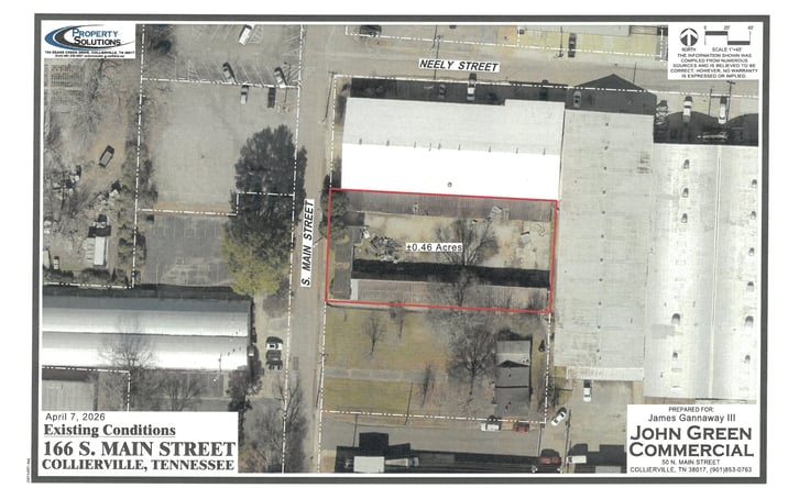 Pictures of Land property located at 166 S MAIN ST, COLLIERVILLE, TN 38017-3039 for sales - image #1