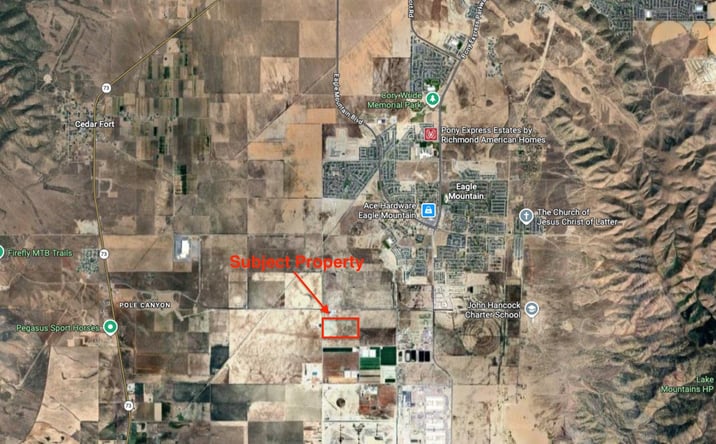 Pictures of Land property located at Near Pole Canyon Blvd, Eagle Mountain, UT 84005-3030 for sales - image #1