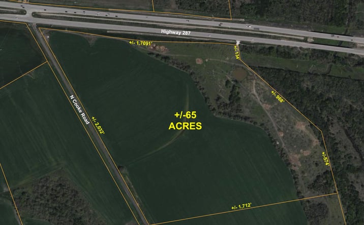 Pictures of Land property located at 715 S COOKE RD, ENNIS, TX 75119-1163 for sales - image #1
