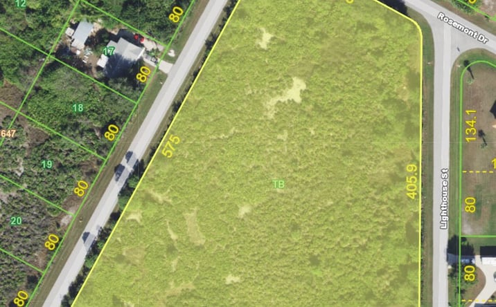 Pictures of Land property located at 10390 Baybriar Ave, Englewood, FL 34224 for sales - image #1