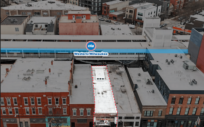 Pictures of Industrial, Retail property located at 1908 North Milwaukee Avenue, Chicago, IL 60647 for sales - image #1