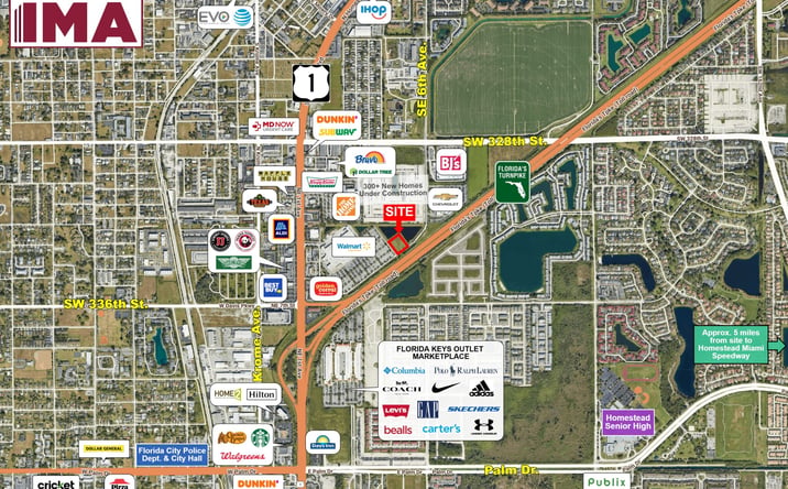 Pictures of Land property located at US-1 & Florida Turnpike, Florida City, FL 33034 for sales - image #1