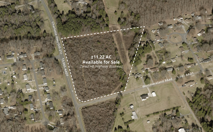 Pictures of Land, Self Storage property located at 111 Westmoreland Road, Mooresville, NC 28115 for sales - image #1
