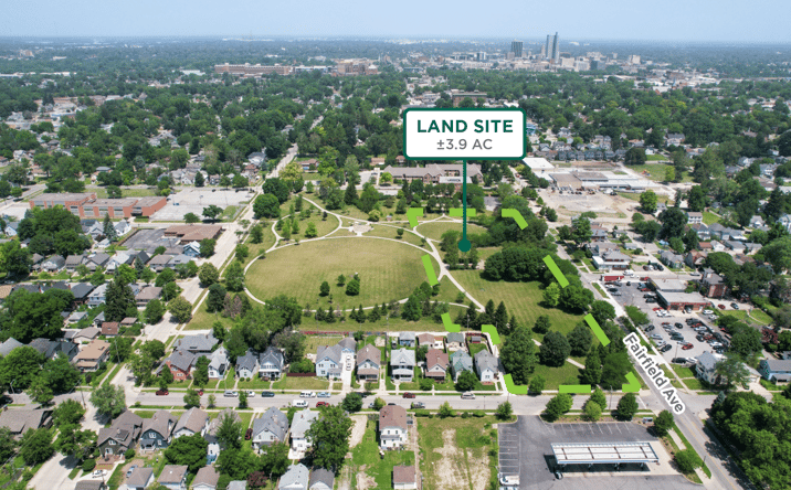 Pictures of Land property located at 3140 Fairfield Avenue, Fort Wayne, IN 46807 for sales - image #1