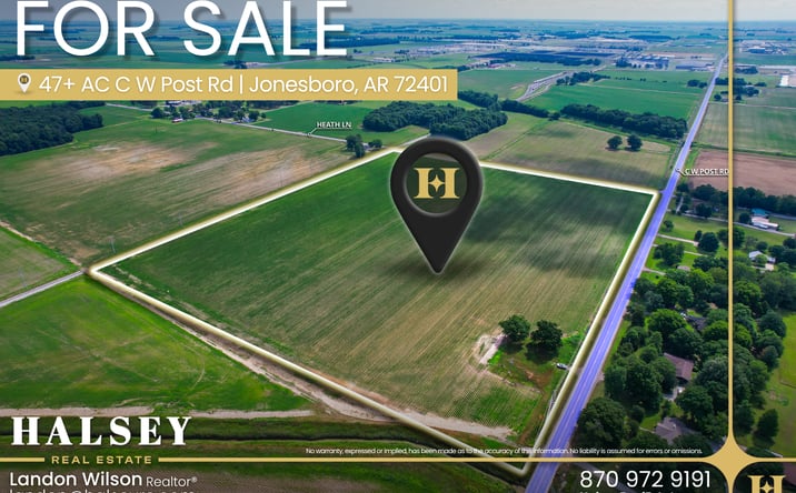 Pictures of Land property located at C W Post Road, Jonesboro, AR 72401 for sales - image #1