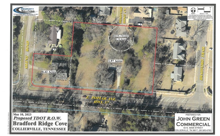 Pictures of Land property located at 524 E POPLAR AVE, COLLIERVILLE, TN 38017-2718 for sales - image #1