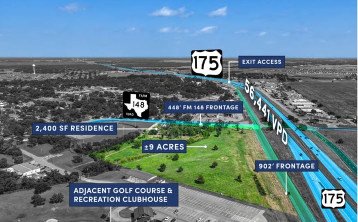 Pictures of Land, Retail, Hospitality property located at TBD US-175, Crandall, TX 75114 for sales - image #1