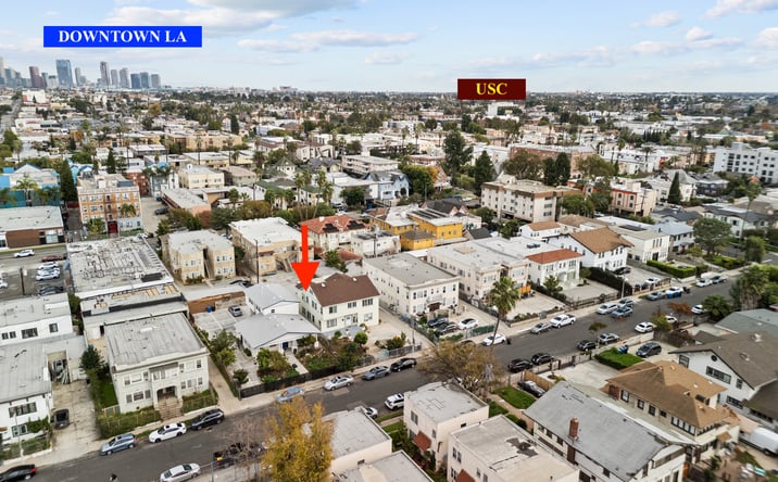 Pictures of Multifamily property located at 1322 Van Ness Street, Los Angeles, CA 90019 for sales - image #1