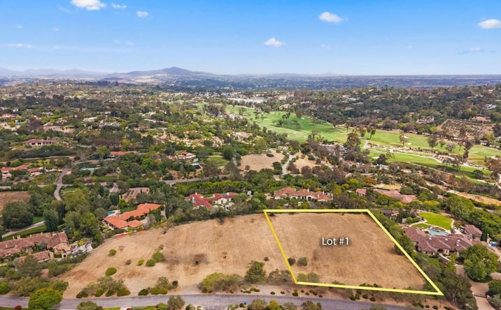 Pictures of Land property located at Lot 1 Via Recanto Unit 1, Rancho Santa Fe, CA 92067 for sales - image #1