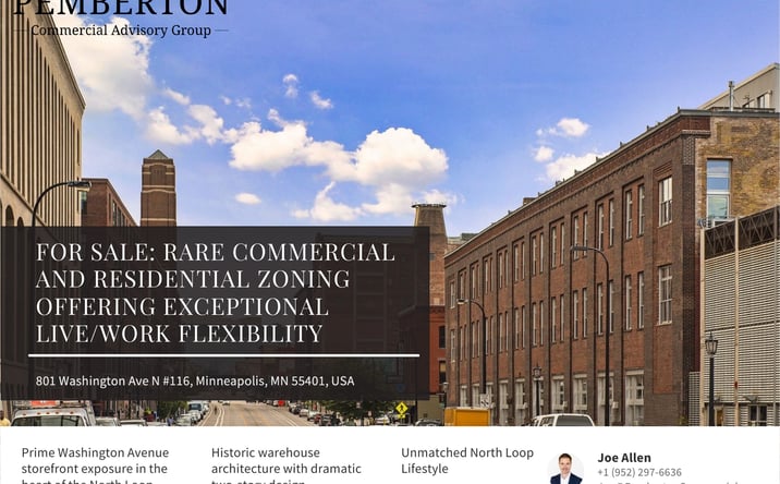 Pictures of Mixed Use property located at 801 Washington Ave N #116, Minneapolis, MN 55401 for sales - image #1