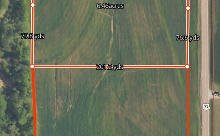 Pictures of Land property located at US Hwy 77, Perry, OK 73077 for sales - image #1