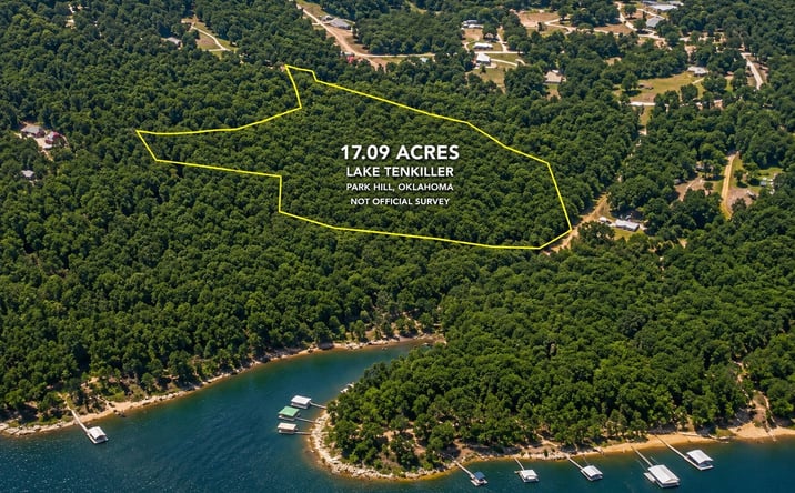 Pictures of Land property located at S Big Hollow, Park Hill, OK 74451 for sales - image #1