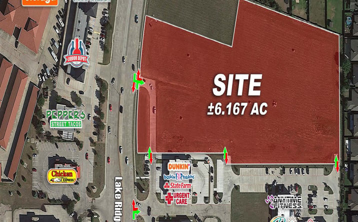 Pictures of Land property located at 5164 Lake Ridge Parkway, Grand Prairie, TX 75052 for sales - image #1