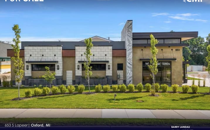 Pictures of Retail property located at 653 S Lapeer, Oxford, MI 48430 for sales - image #1