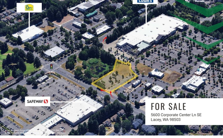 Pictures of Land property located at 5600 Corporate Center Ln SE, Lacey, WA 98503 for sales - image #1