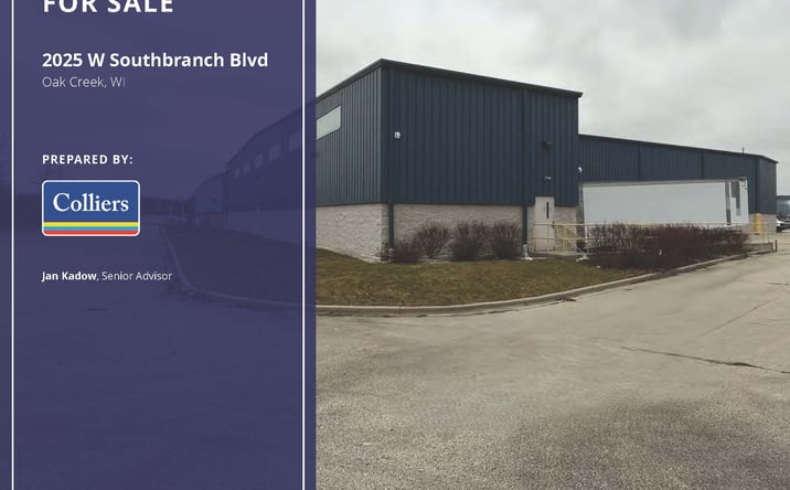 Pictures of Industrial property located at 2025 W Southbranch Blvd, Oak Creek, WI 53154-4948 for sales - image #1
