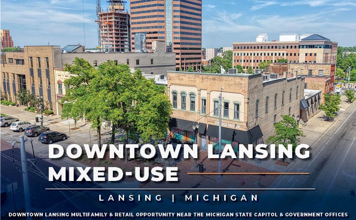 Pictures of Retail, Multifamily, Mixed Use property located at 329 South Washington Square, Lansing, MI 48933 for sales - image #1