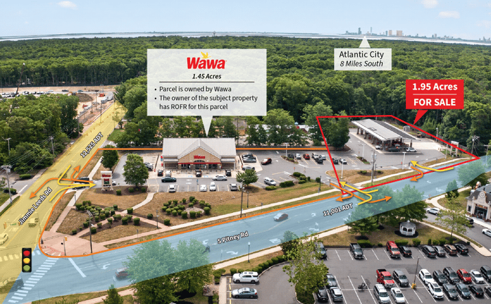 Pictures of Retail, Land property located at 336 South Pitney Road, Galloway, NJ 08205 for sales - image #1