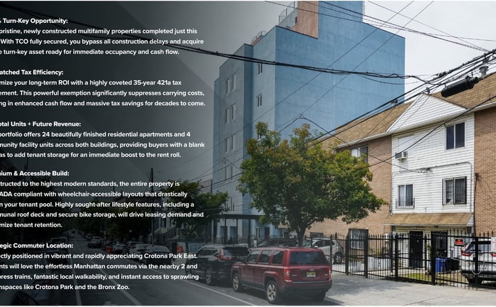 Pictures of Multifamily property located at 1525-1527 Bryant Avenue, New York City, NY 10460 for sales - image #1