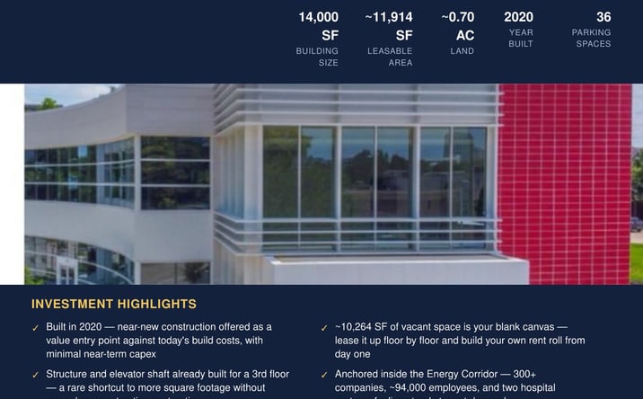 Pictures of Multifamily, Hospitality, Mixed Use property located at 1140 Enclave Parkway, Houston, TX 77077 for sales - image #1