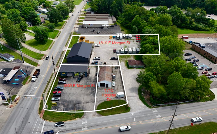 Pictures of Retail property located at 1819 East Morgan Street, Martinsville, IN 46151 for sales - image #1