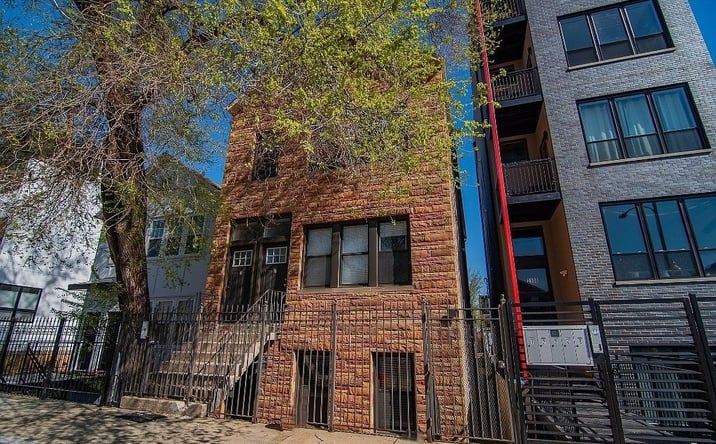 Pictures of Multifamily property located at 2110 W 18th Place, Chicago, IL 60608 for sales - image #1