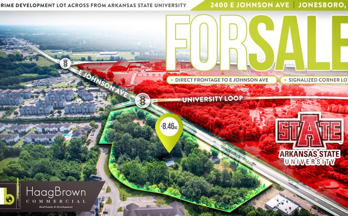 Pictures of Land property located at 2400 E Johnson Ave, Jonesboro, AR 72401 for sales - image #1