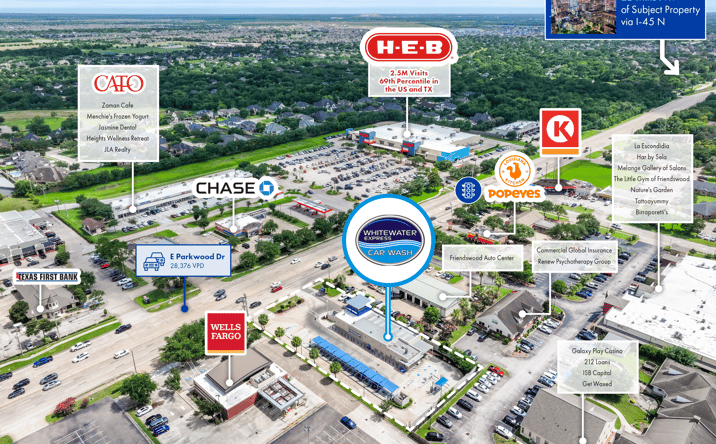 Pictures of Retail, Special Purpose property located at 300 W Parkwood Ave, Friendswood, TX 77546 for sales - image #1