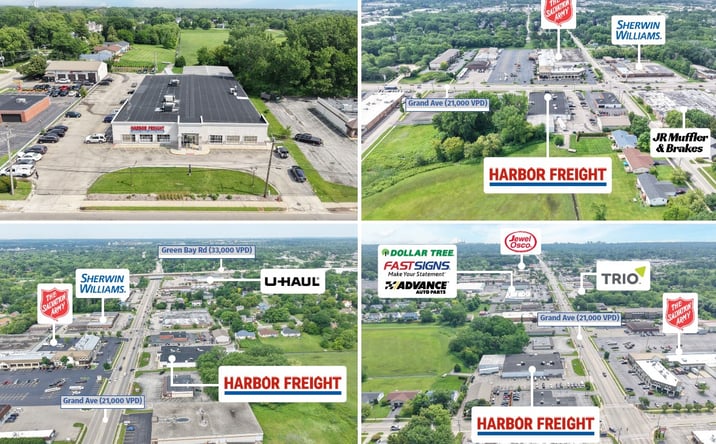 Pictures of Retail property located at 3550 GRAND AVE, GURNEE, IL 60031-3735 for sales - image #1
