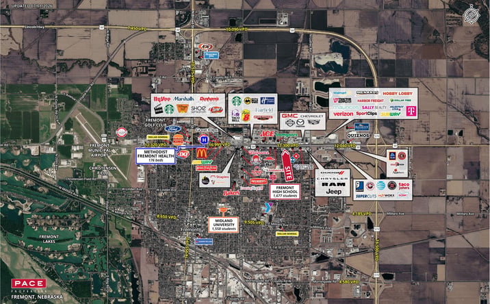 Pictures of Retail property located at 2005 East 23rd Avenue South, Fremont, NE 68025 for sales - image #1