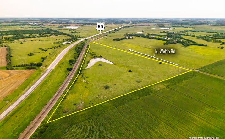 Pictures of Land property located at 7997 North Webb Road, Walton, KS 67151 for sales - image #1