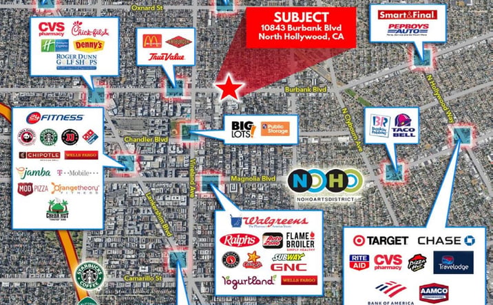 Pictures of Special Purpose property located at 10843 Burbank Blvd, North Hollywood, CA 91601-2213 for sales - image #1