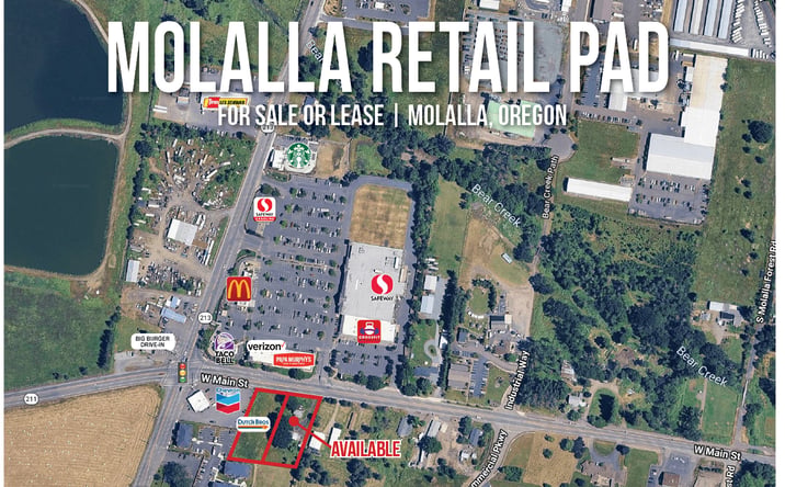Pictures of Land property located at 1522 West Main Street, Molalla, OR 97038 for sales - image #1
