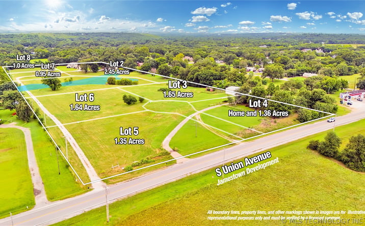 Pictures of Land property located at S Union Avenue S, Jenks, OK 74037 for sales - image #1