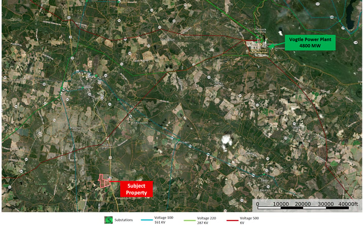 Pictures of Land property located at Highway 25 South, Waynesboro, GA 30830 for sales - image #1