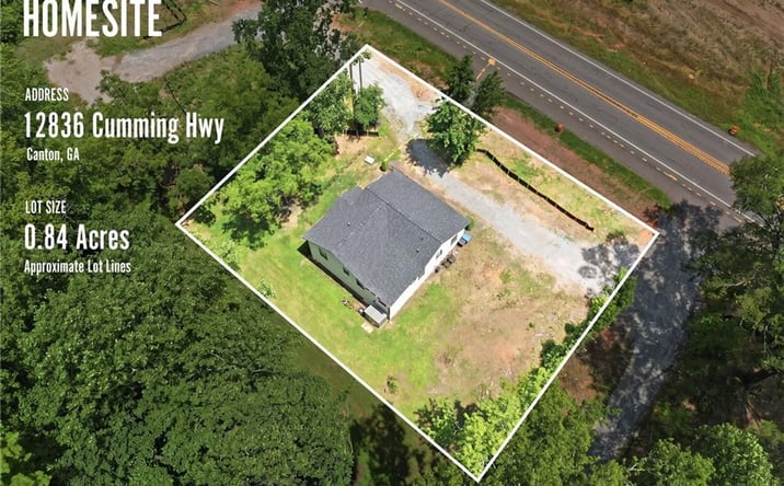 Pictures of Mixed Use, Retail, Office, Land property located at 12836 Cumming Highway Highway, Canton, GA 30115 for sales - image #1