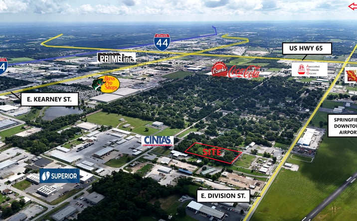 Pictures of Land property located at 1545 N Barnes Ave, Springfield, MO 65803, 1619 N Barnes Ave, Springfield, MO 65803, 1639 N Barnes Ave, Springfield, MO 65803 for sales - image #1